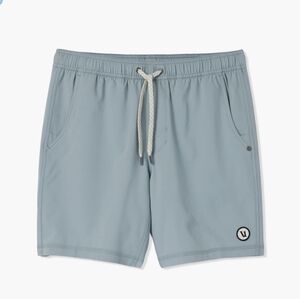 Vuori Men's Athletic Shorts in Light Blue